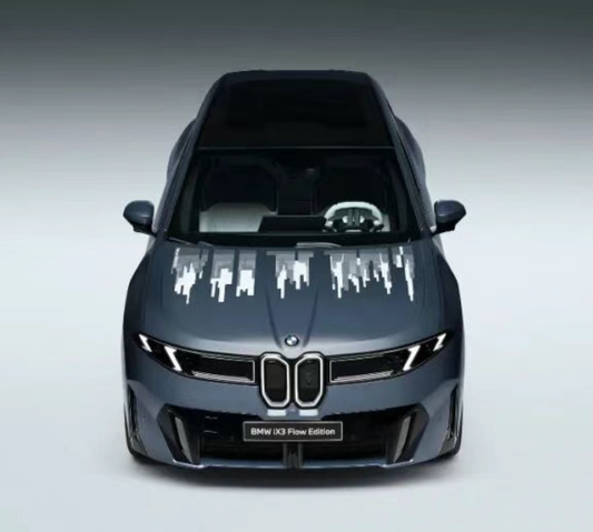 The color-changing car has become a reality! BMW takes the global premiere, with E Ink integrated into production vehicles.